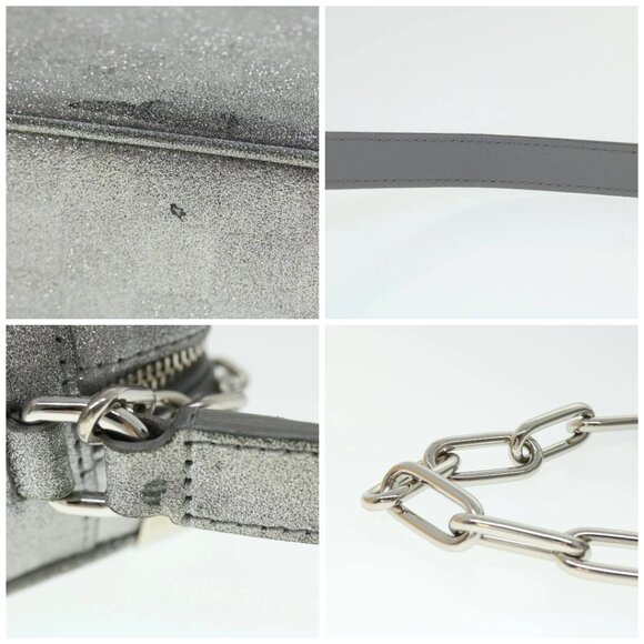 LOUIS VUITTON Damier Glitter Mini Soft Trunk Bag Silver - Picture 14 of 15